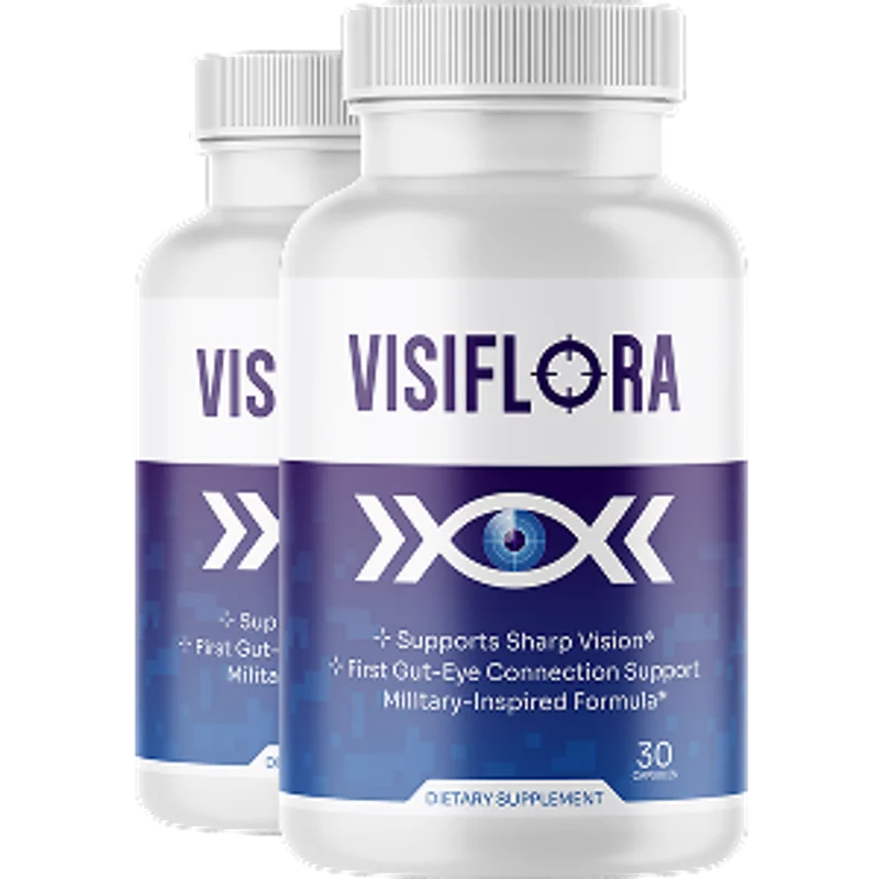 VisiFlora Longevity & Vitality Support — 2 Bottle / 60 Day Pack